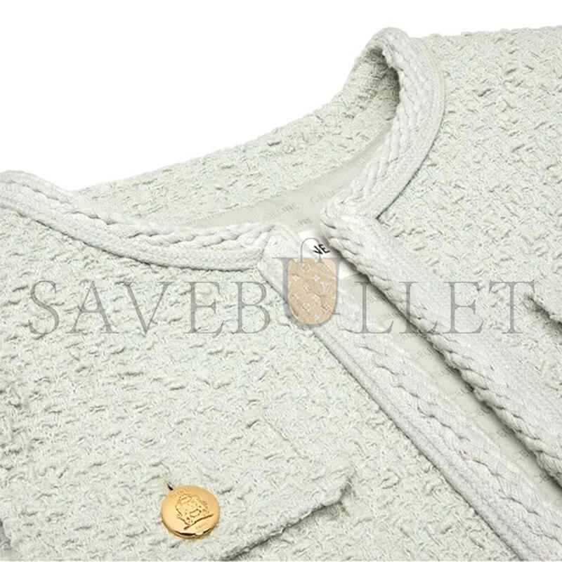 Ce1i*e chelsea jacket in lightweight tweed 2v55q435t